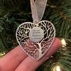 Christmas Tree Alloy Hanging Decoration Girl Love Heart Snowman Reindeer Shape Hanging Ornament Friends