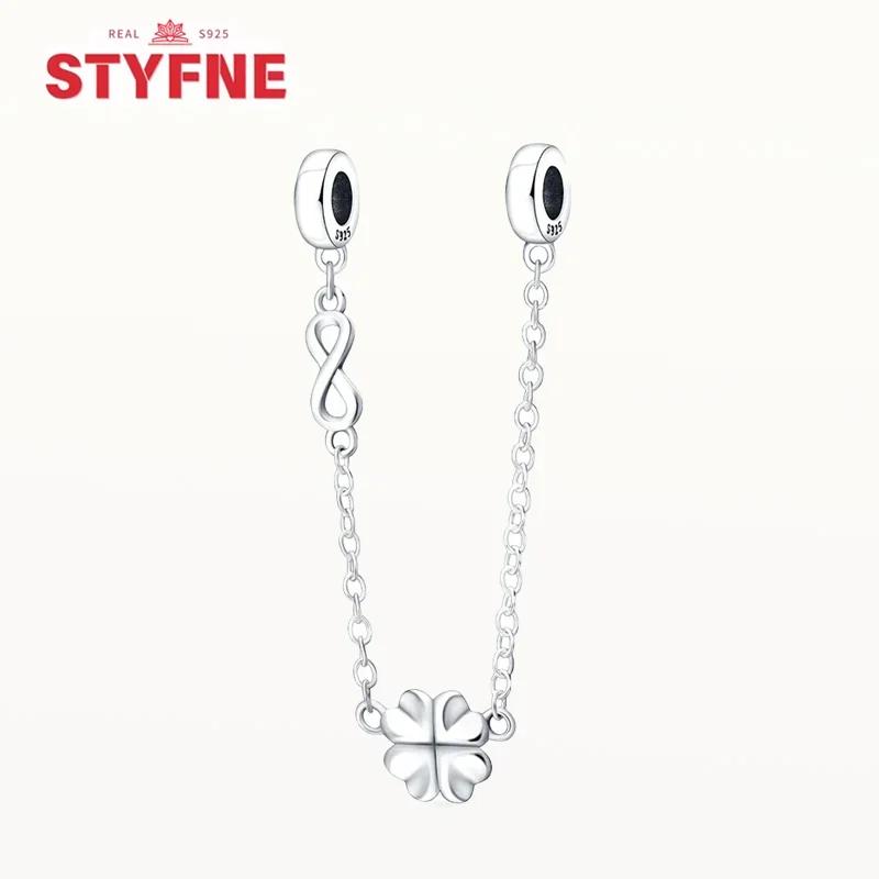 Женский оригинальный браслет, ювелирные украшения, подарок своими руками, шармы, бусины, медь, серия «Религия», ангел-хранитель, крест, предохранительная цепочка, шармы-бусины