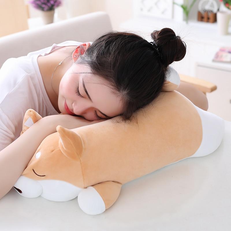 1pc 36 /55cm Soft Kawaii Fat Shiba Inu Dog Plush Toy Stuffed Cute Animal Cartoon Pillow Lovely Gifts For Kids Children Gifts