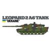 TAMIYA - Maquette Char Leopard 2 A6 Tank Ukraine Tamiya 25207 1/35ème Maquette Char Promo - Ref : 13831