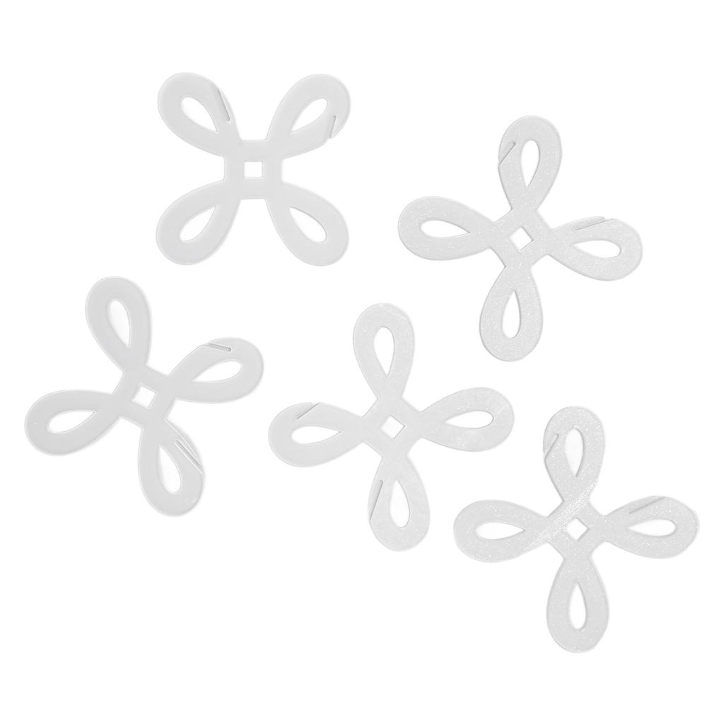 5 шт. бобины для пряжи прозрачный акриловый органайзер для намотки ниток для вязания, шитья, вязания крючком, ткачества