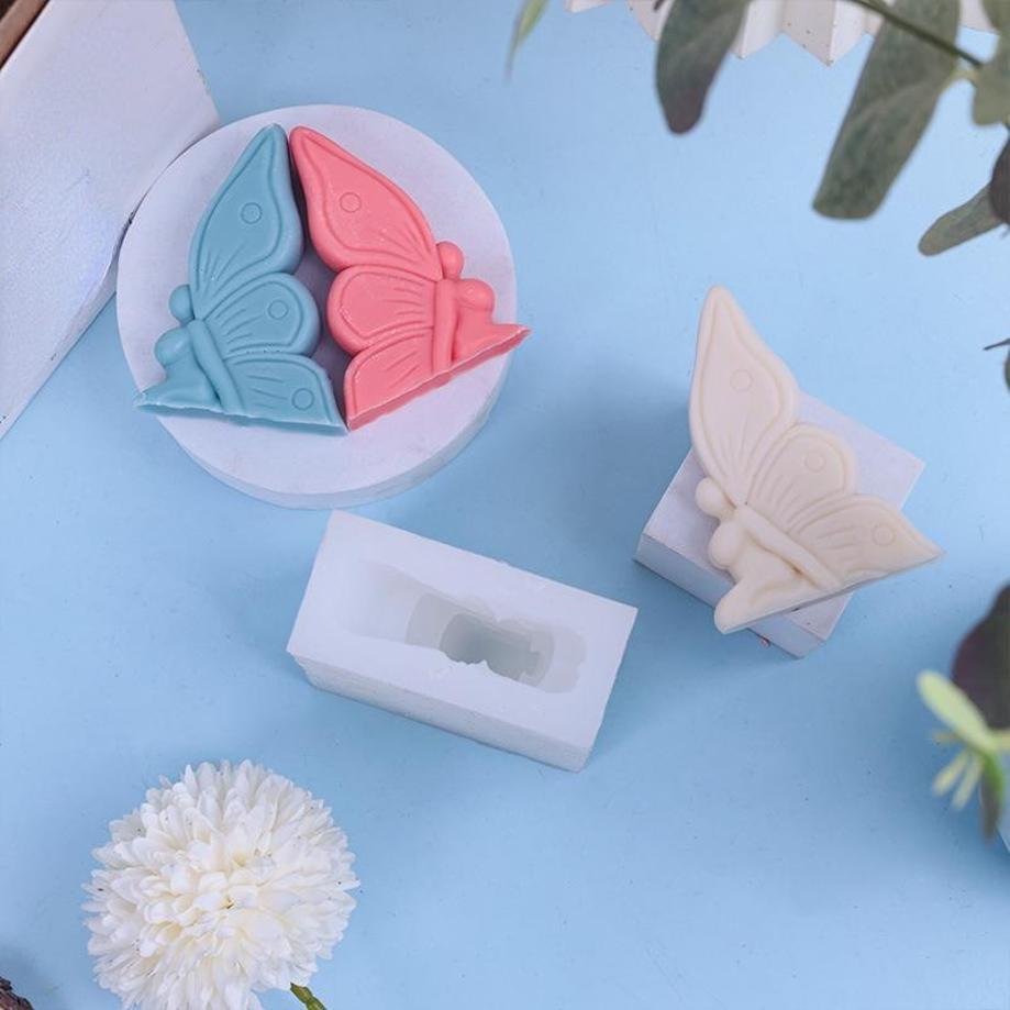 Ангел Бабочка Силиконовая форма для свечи DIY 3D Бабочка Эльф Торт Декор Форма для выпечки Ароматерапия Гипсовая форма для мыла из смолы
