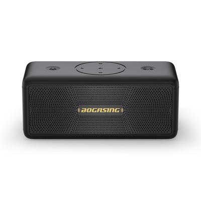 BOGASING M5 Портативная беспроводная Bluetooth-колонка мощностью 40 Вт, с громким, глубоким звуком и DSP, IPX7, идеальна для улицы, до 30 часов непрерывной работы, TWS Bluetooth и