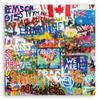 Canvas print Graffiti Street Art Multicoloured