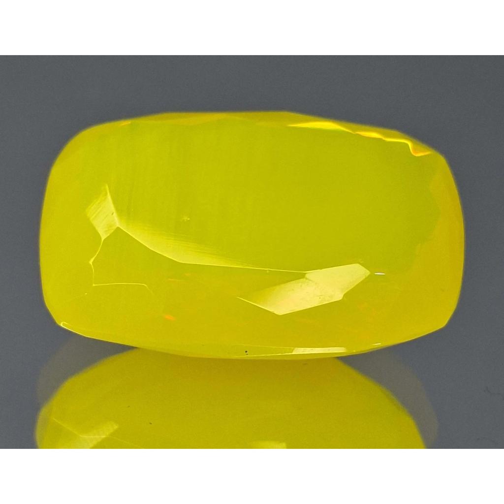 Certified Natural Neon Welo Opal Cushion Cut 74-76 Ct Beautiful Loose Gemstone