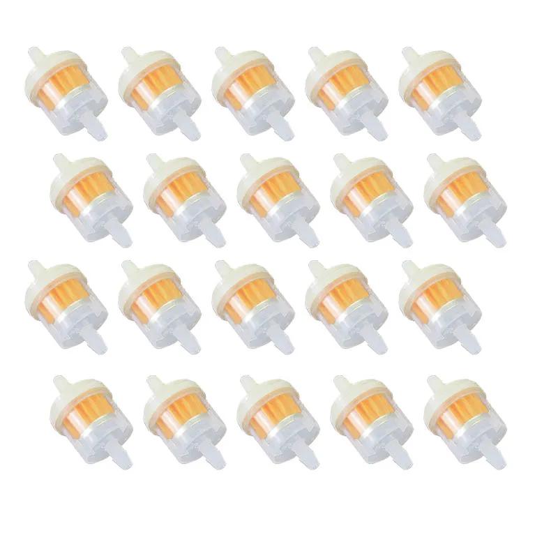 20/10 шт. Универсальный бензиновый топливный фильтр для мотоцикла, мопеда, скутера, внедорожного мотоцикла, квадроцикла