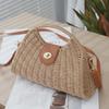 Пляжная сумка Seaside Holiday Retro Woven Beach Bag - женская, ручная, через плечо