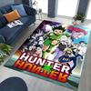 1 шт. Коврик для офисного кресла с персонажами аниме Hunter x Hunter - Противоскользящий ковер для стола, Декор в тематике аниме, Идея подарка для фанатов.U040