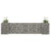 Day and Night - Day and Night H-shaped Gabion Planter Steel Wire 260x40x60 Cm
