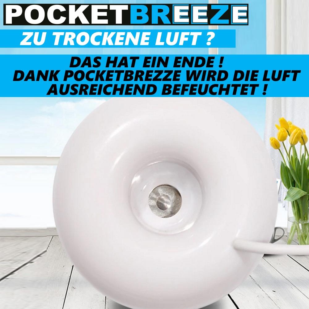 POCKETBREEZE USB Мини увлажнитель Диффузор Ультразвуковой Небулайзер Увлажнитель