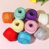 Легкая пряжа из чистого хлопка с кружевом для вязания крючком и спицами - Доступно несколько цветов
