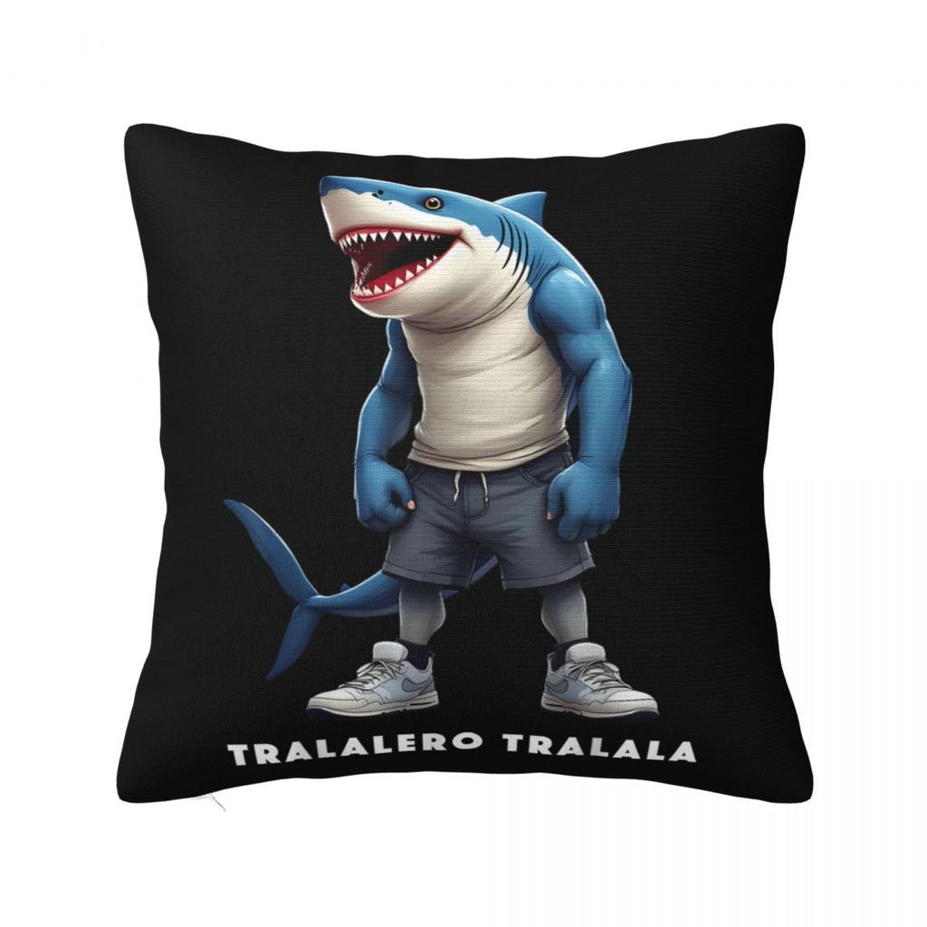 Брр Брр Патапим Итальянская Подушка-Гнилой Мозг Наволочка Полиэстер Чехол для Подушки Декор Мем Наволочка для Подушки-Пледа Домашняя Квадратная 40X40см