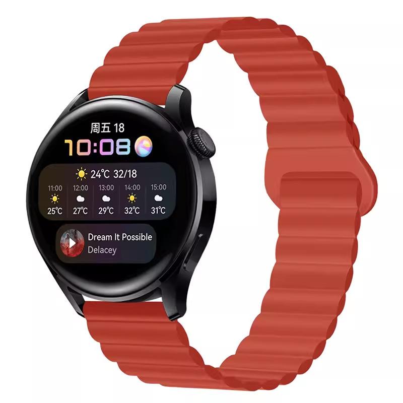 Suitable for Huawei Watch with GT2/GT3/GT4/watch3/Honor Magic2 Silicone Magnetic Meter
