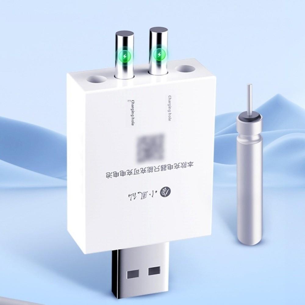 CR425/316/322 USB Charger Electric Buoy Tackle Luminous Bobber Fishing Float Battery 4 Holes Lake River