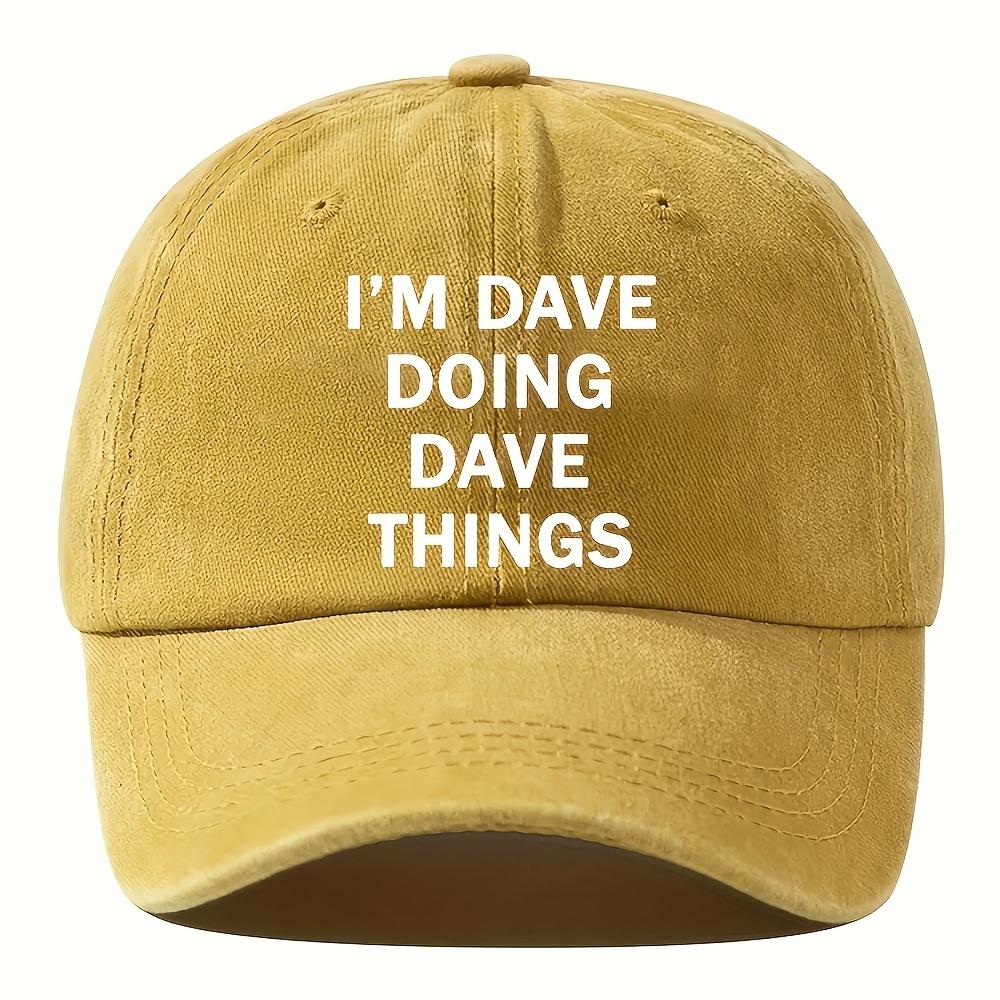 Funny Baseball Cap Men's Retro Washed Visor Hat for Outdoor Fashion