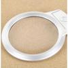 1PC Metal Hose Desktop Clip On Two LED Lights Magnifying Glass 107mm High-definition Acrylic Lens