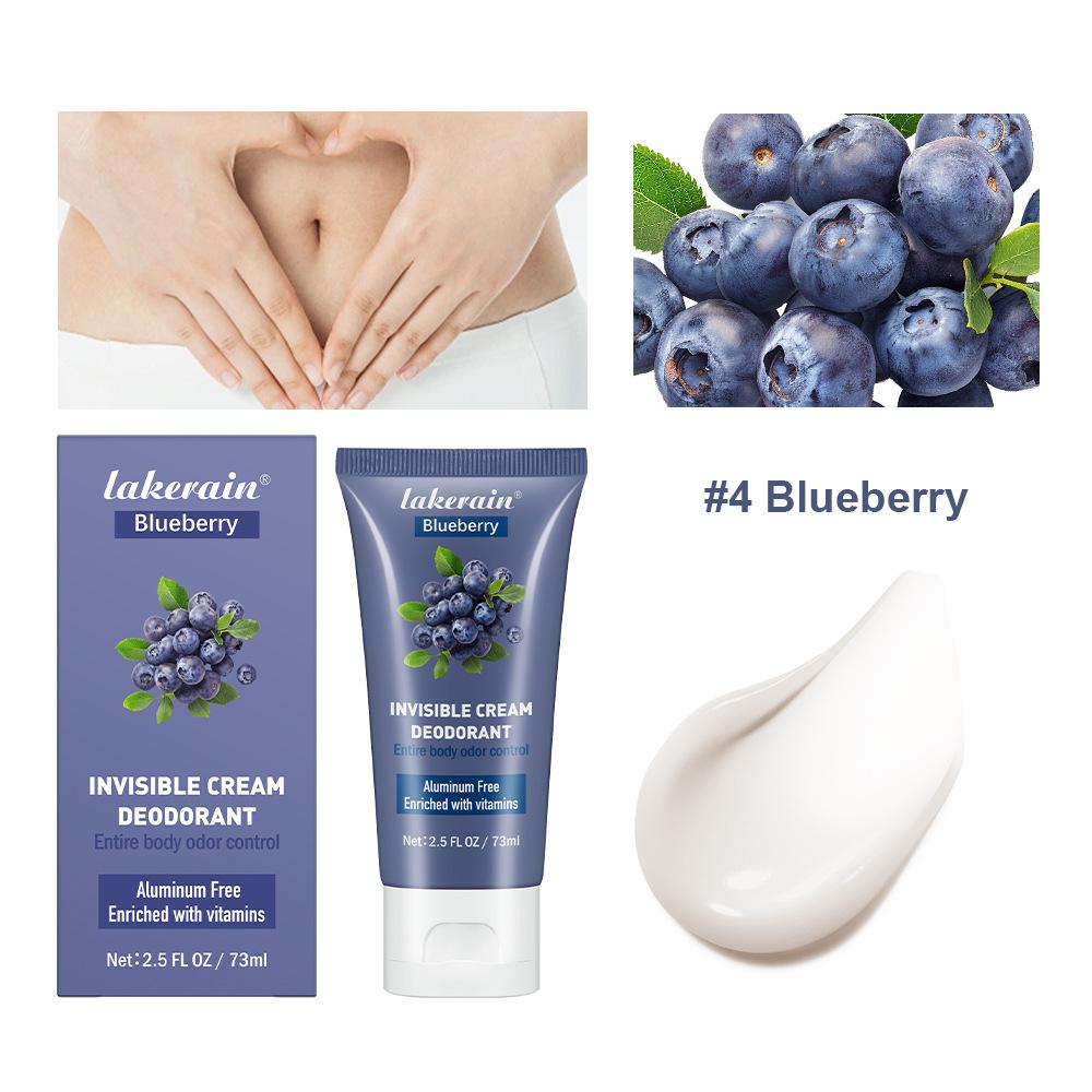 6 Types Of Fruit Flavored Women's Deodorant Cream Suitable For Refreshing Skin Under The Body And Armpits, Enjoying The Summer