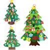 DIY Felt Christmas Tree Ornaments 2025 Navidad Home Decor Santa Claus Xmas Kids Gifts New Year Holiday Decoration