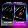 Car Triangle Window Windshield Decoration LED Atmosphere Light For Opel Astra H K J G Corsa E D OPC Insignia B Vectra Mokka