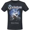 2026 Футболка с ретро-графическим принтом группы Sabaton End All Wa для мужчин и женщин, уличная американская одежда с коротким рукавом и круглым вырезом