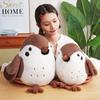 Имитация птицы воробей кукла плюшевая игрушка синица кукла домашняя подушка детская успокаивающая кукла