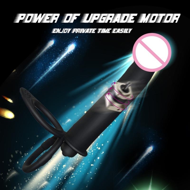 Double Penetration Vibrator Sex Toys Strapon Dildo Vibrator Strap On Analplug for Man Adult Sex Toys