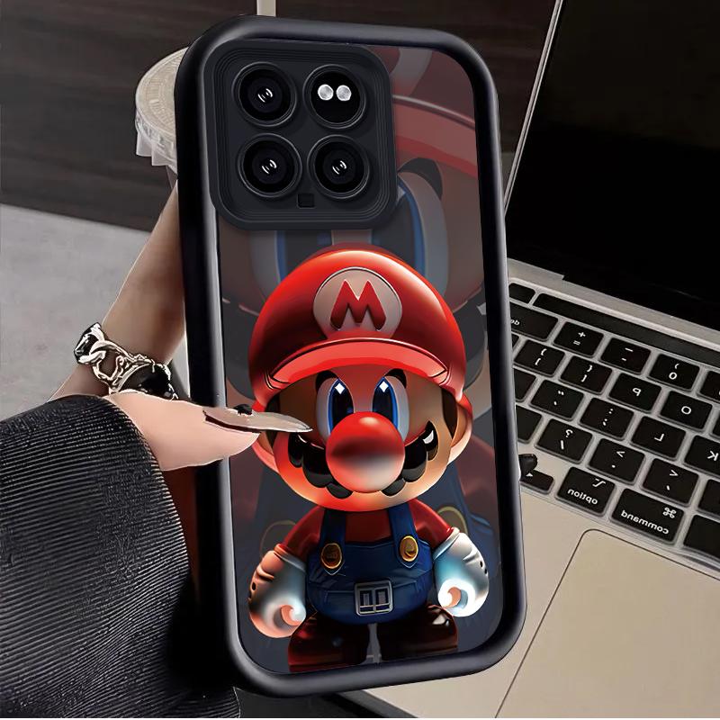 Чехол Super M-Marios Bros для Xiaomi Mi 14 13 13T 12 12T 11 11T Pro Lite 12X 12S POCO F6 F5 X5 X3 NFC Мягкий силиконовый чехол Funda