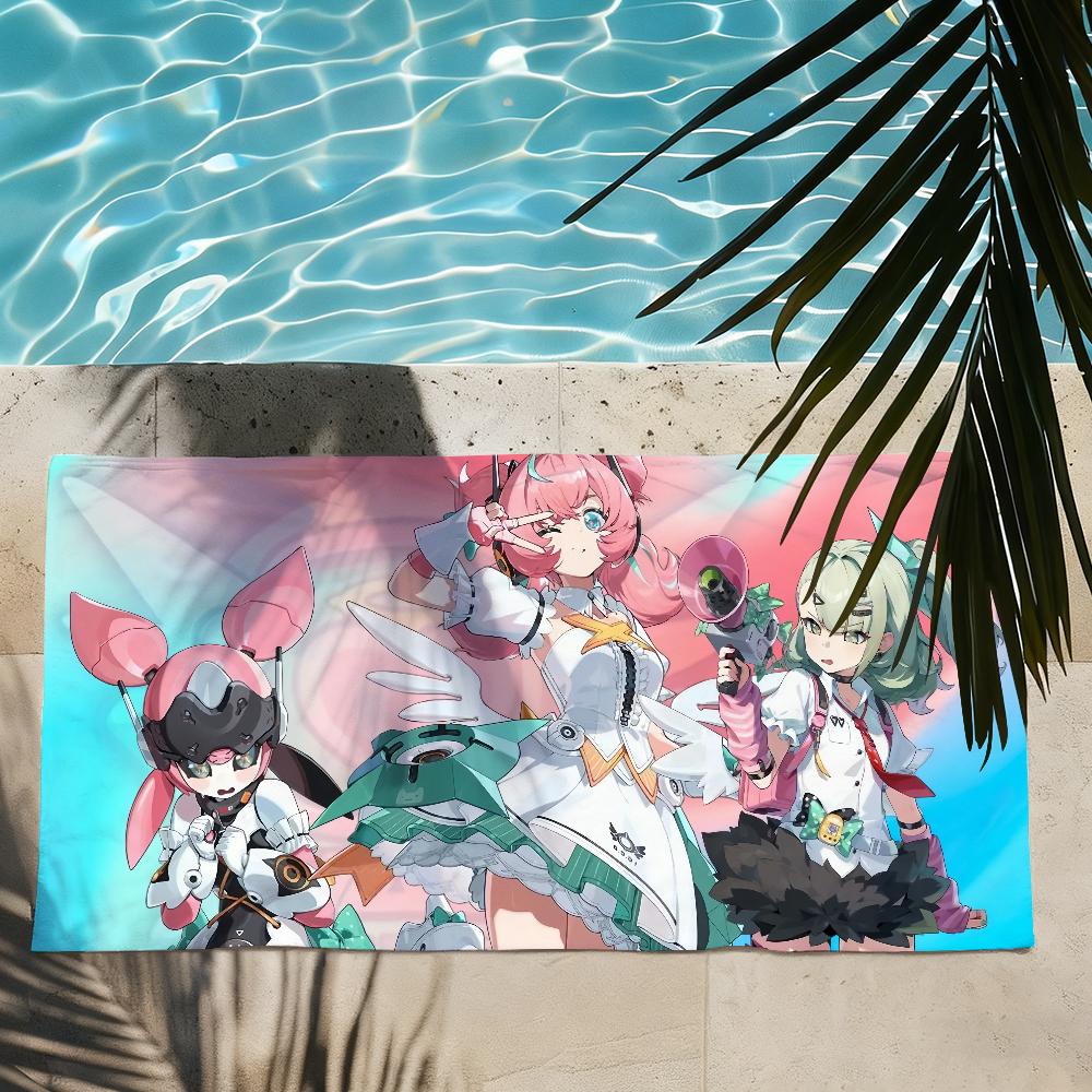 Zenless Zone Zero Aria ReDreaming Angel Towel Shower Sauna Travel Spa Quick Dry Gym Accessories Soft Large Beach Towels