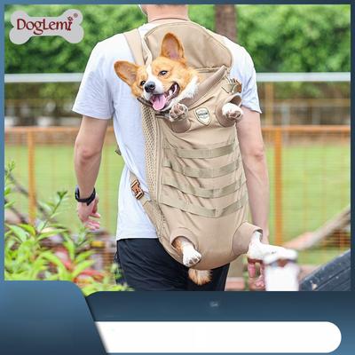 Рюкзаки для домашних животных, специальные сумки для собак средних и малых размеров, удобные дышащие тактические рюкзаки для собак