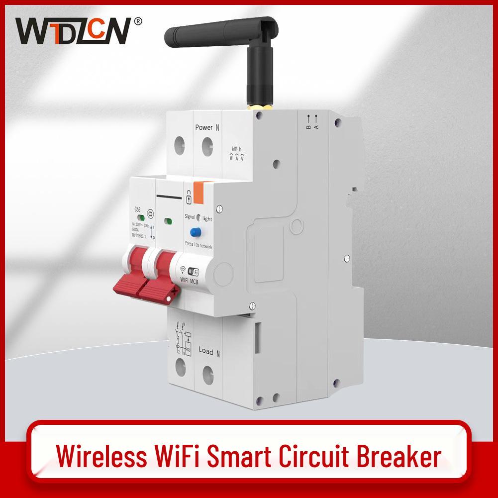 Wi-Fi Smart Circuit Breaker with Over/Under Voltage Protection and Timer