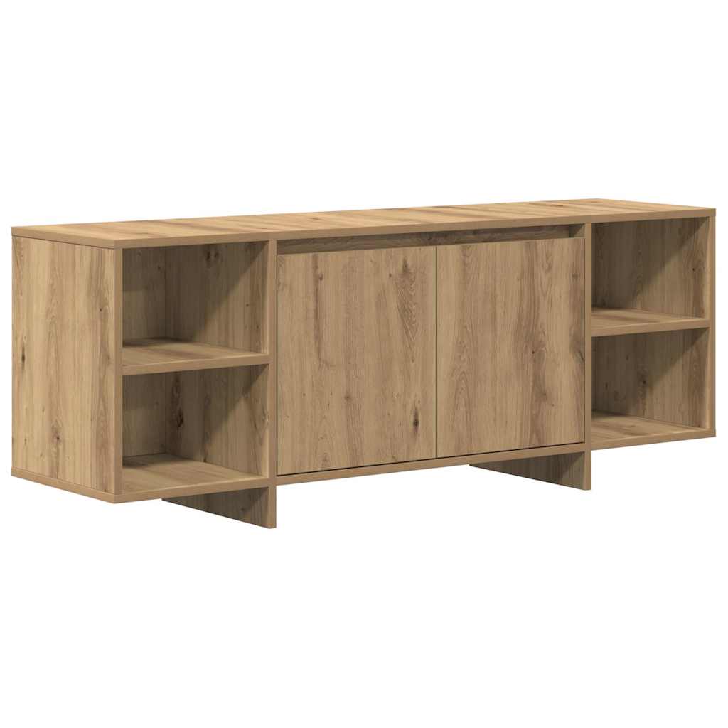 TV Cabinet Artisan Oak 130 x 35 x 50 cm Particleboard