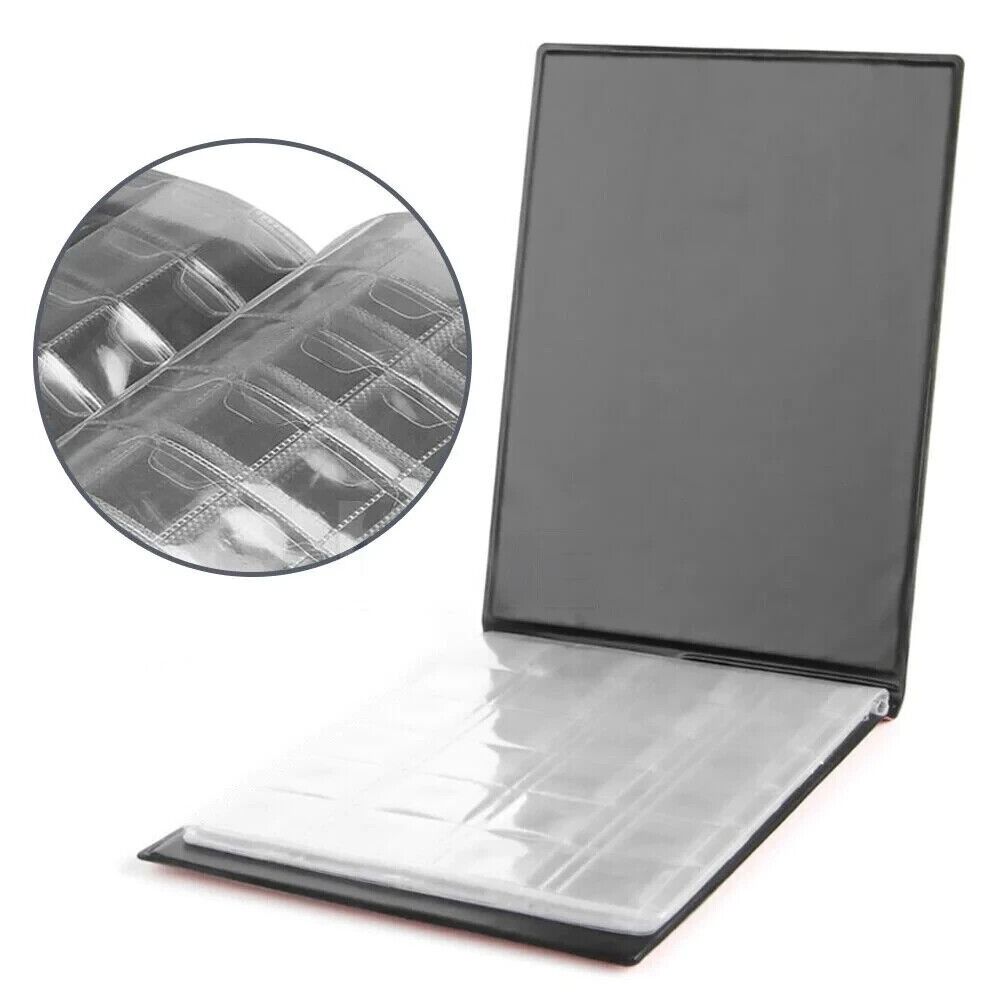 Чехол для хранения коллекции монет на 240 карманов, 10-страничный альбом для сбора монет для коллекционеров