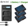 EN-EL14 EN EL14 EN-EL14a Battery +LCD Dual Charger for Nikon P7800 P7100 D3400 D5500 D5300 D5200 D3200 D3300 MH-24 D5600 D8000