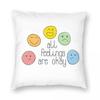 All Feelings Are Okay Health Pillowcase Polyester Linen Velvet Creative Zip Decorative Throw Pillow Case Home Cushion Case