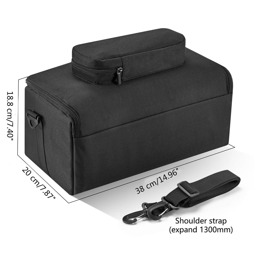 Bluetooth-compatible Speaker Case Adjustable Strap Protection Speaker Storage Accessories for W-KING T9-2 Party Speaker