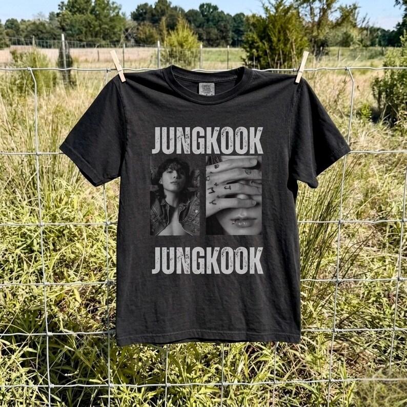 2026 Женская Мужская Чонгук Высококачественная Футболка BTS Arirang Tour Мерч Bangtan Sonyeondan Графическая Футболка