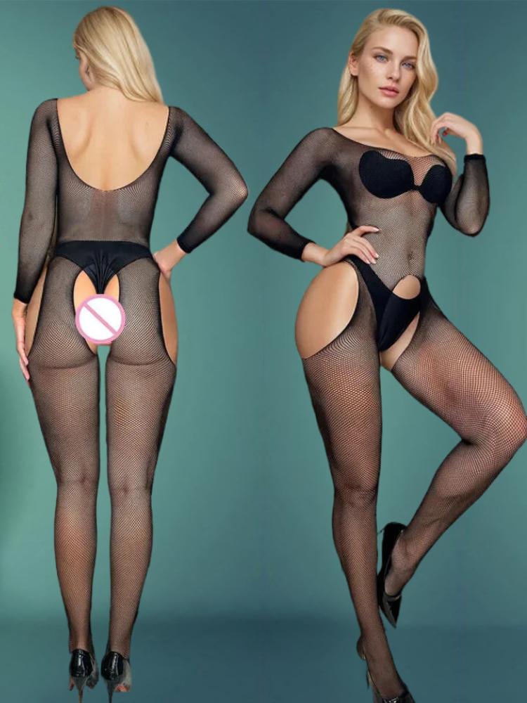 Новые эротические боди, сексуальное ажурное нижнее белье, чулки с открытой промежностью, чулки на все тело, порно, женская секретная одежда, секс-пижамы