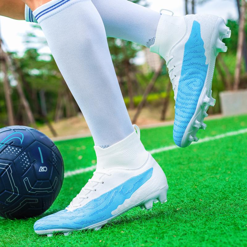 Мужские футбольные бутсы Детские футбольные бутсы Женские профессиональные футбольные бутсы Противоскользящие футбольные бутсы Chaussure TF/FG Уличные футбольные бутсы