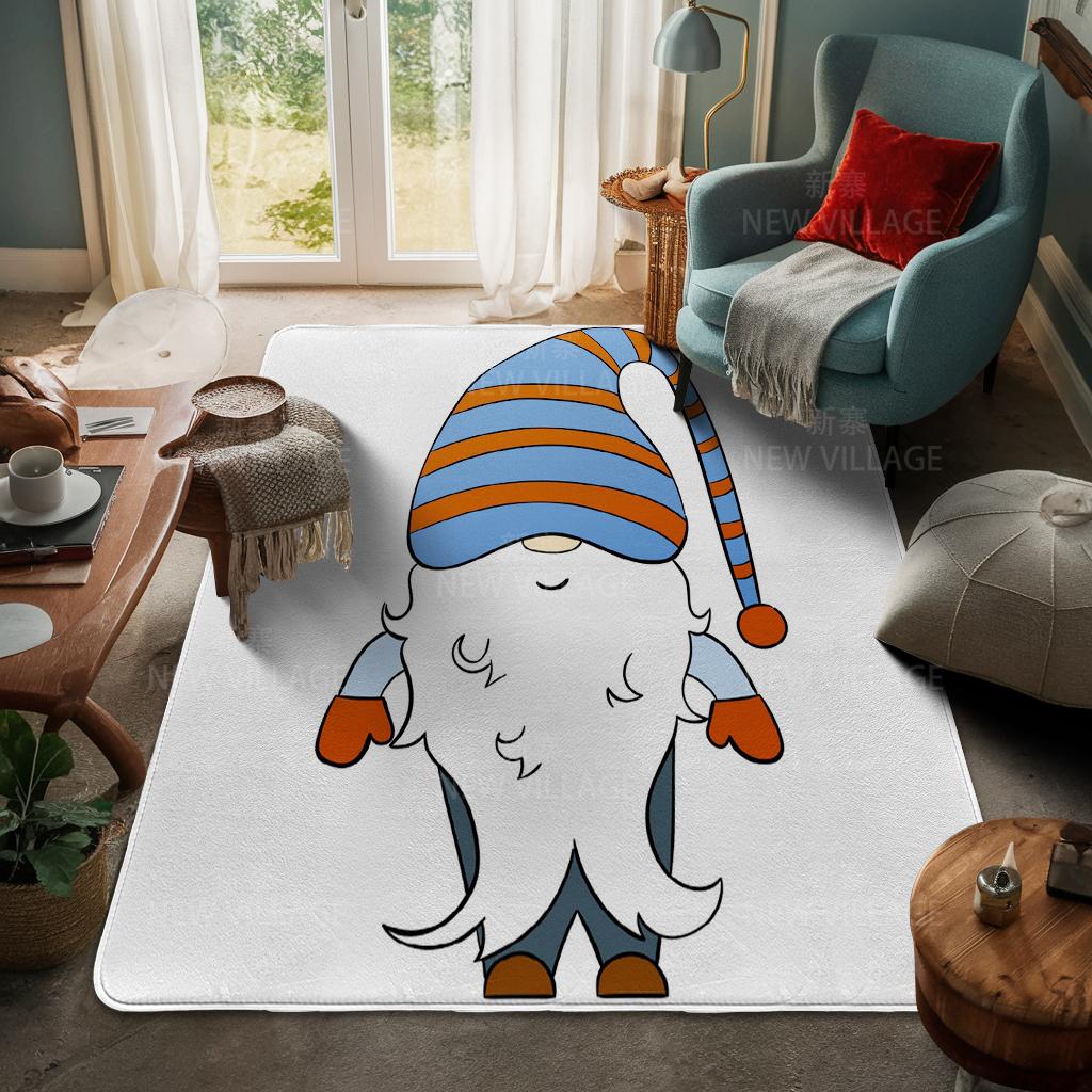 Ковер у входа в дом Домашний коврик у двери Гостиная Ванная Комната Ноги ванная комната Нескользящие коврики с водопоглощением для ванной Счастливого Рождества зима