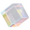 Dichroic   Prism Colorful Glass   Prism for Physics Teaching Research Decoration Art Education