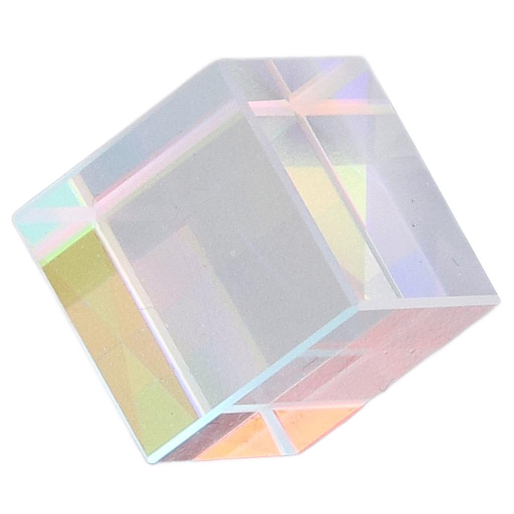 Dichroic   Prism Colorful Glass   Prism for Physics Teaching Research Decoration Art Education