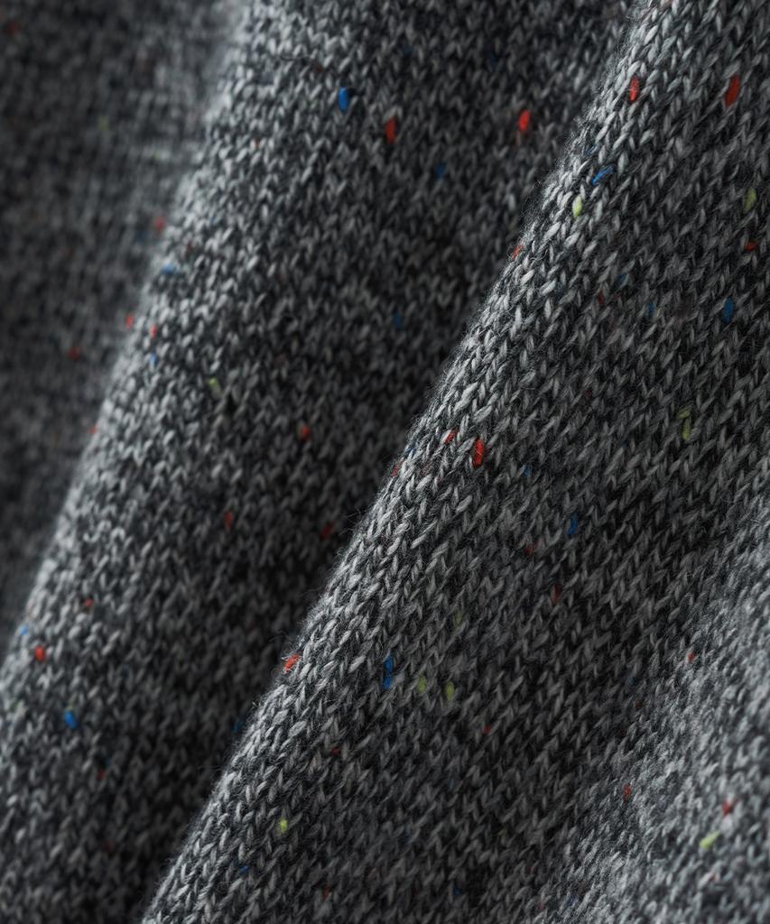 BLOND9 Mixed Yarn Round Knit_Gray