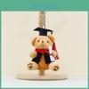 Adorable Bear Plush Doll Keychain With Ultra Soft Short Plush For School Graduation