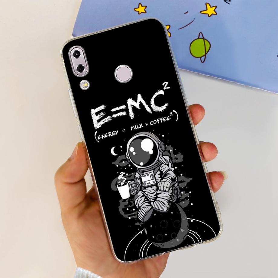 For Asus Zenfone 5 ZE620KL ZF620KL Cover Case Fundas Soft Silicone TPU Clear Phone Cases Protective Coque Astronaut Butterfly