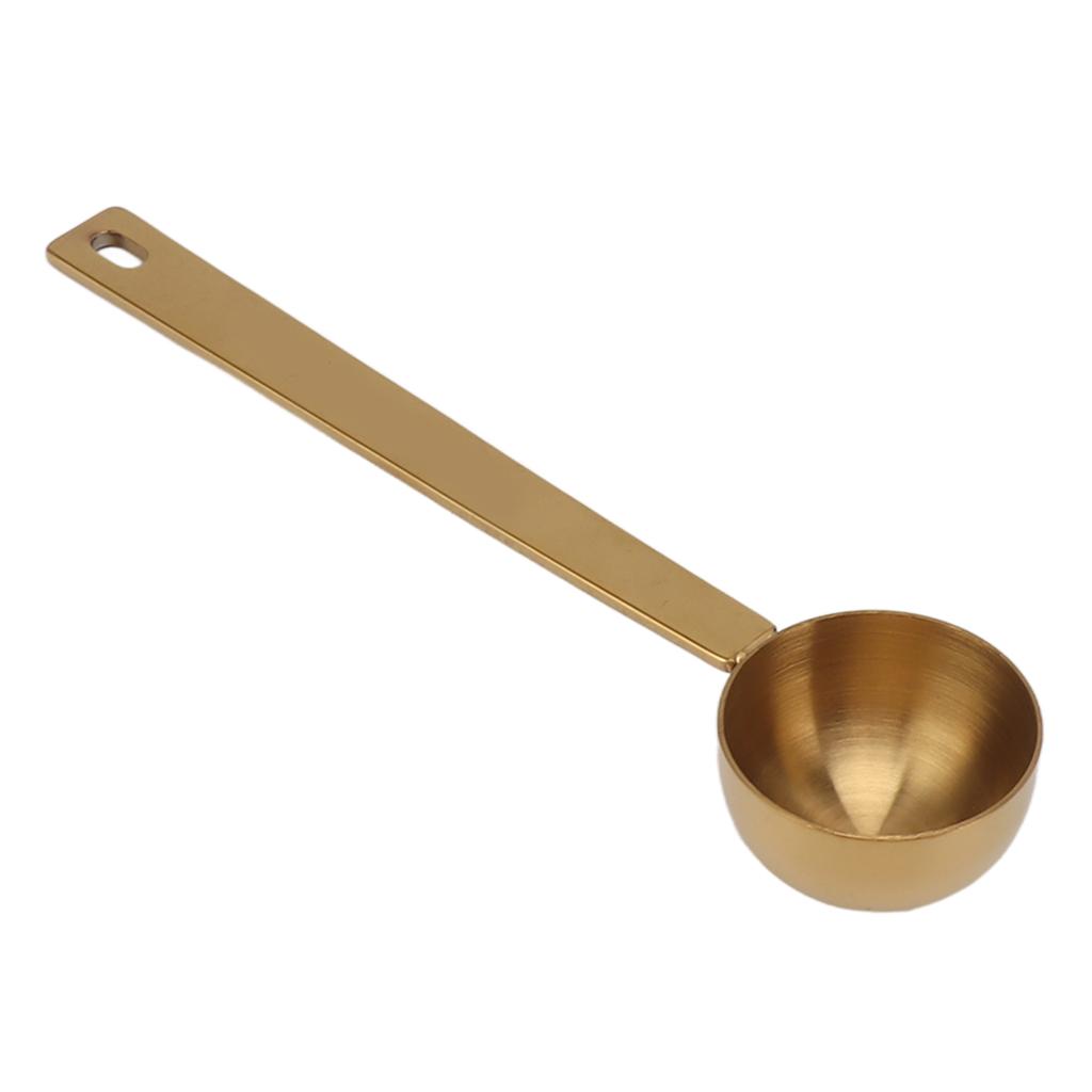 Stainless Steel Coffee Measuring Spoon Coffee Scoop Long Handle Scoop for Milk Powder Fruit Powder 15ml