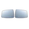 Heated Mirror Glass Right Passenger Side Heated Mirror Replacement for Dodge Ram 1500 2009-2019