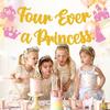 Four Ever A Princess Banner Beautiful Princess Girl 4th Birthday Party Decorations Our Little Princess 4 Years Old Birthday Party Supplies