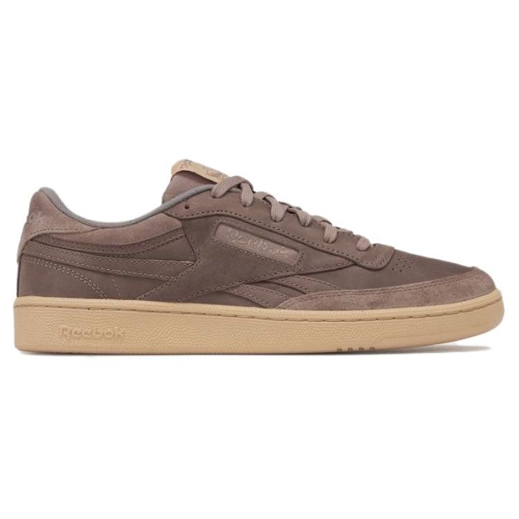 Reebok Club C Revenge Comfortable Supportive Balanced Low-Top Sneakers Unisex Sneakers Brown 100200780
