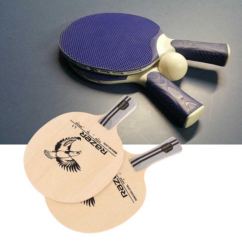 1Pc For L1 Table Tennis Blade Racket (5 Ply Wood ) Ping Pong Bat Paddle For Training Competition Table Tennis Carbon Plate Blade