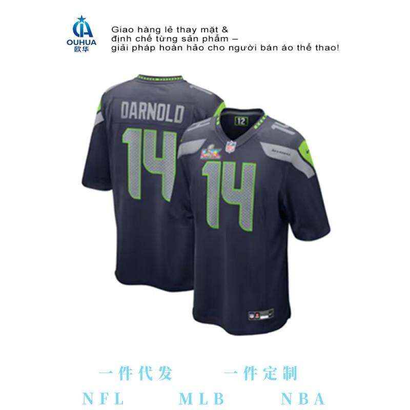 NFL Seattle Seahawks Custom Jersey 9 11 14 Embroidered Sports Fan Apparel Basketball Team